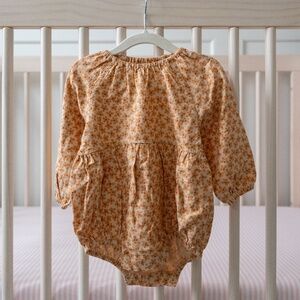Rylee and Cru Floral Long Sleeve Romper - size 12-18 months